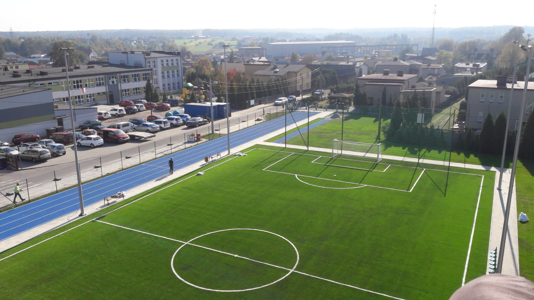 Boiska i bieżnia w Jejkowicach