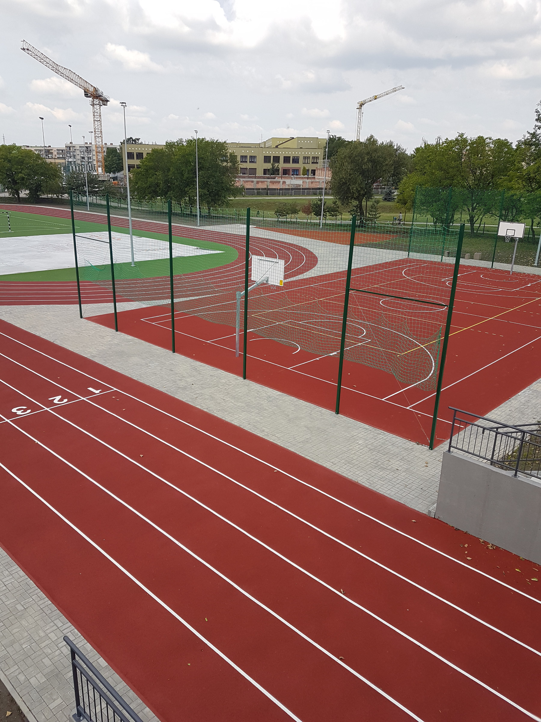 Kompleks lekkoatletyczny w Knurowie