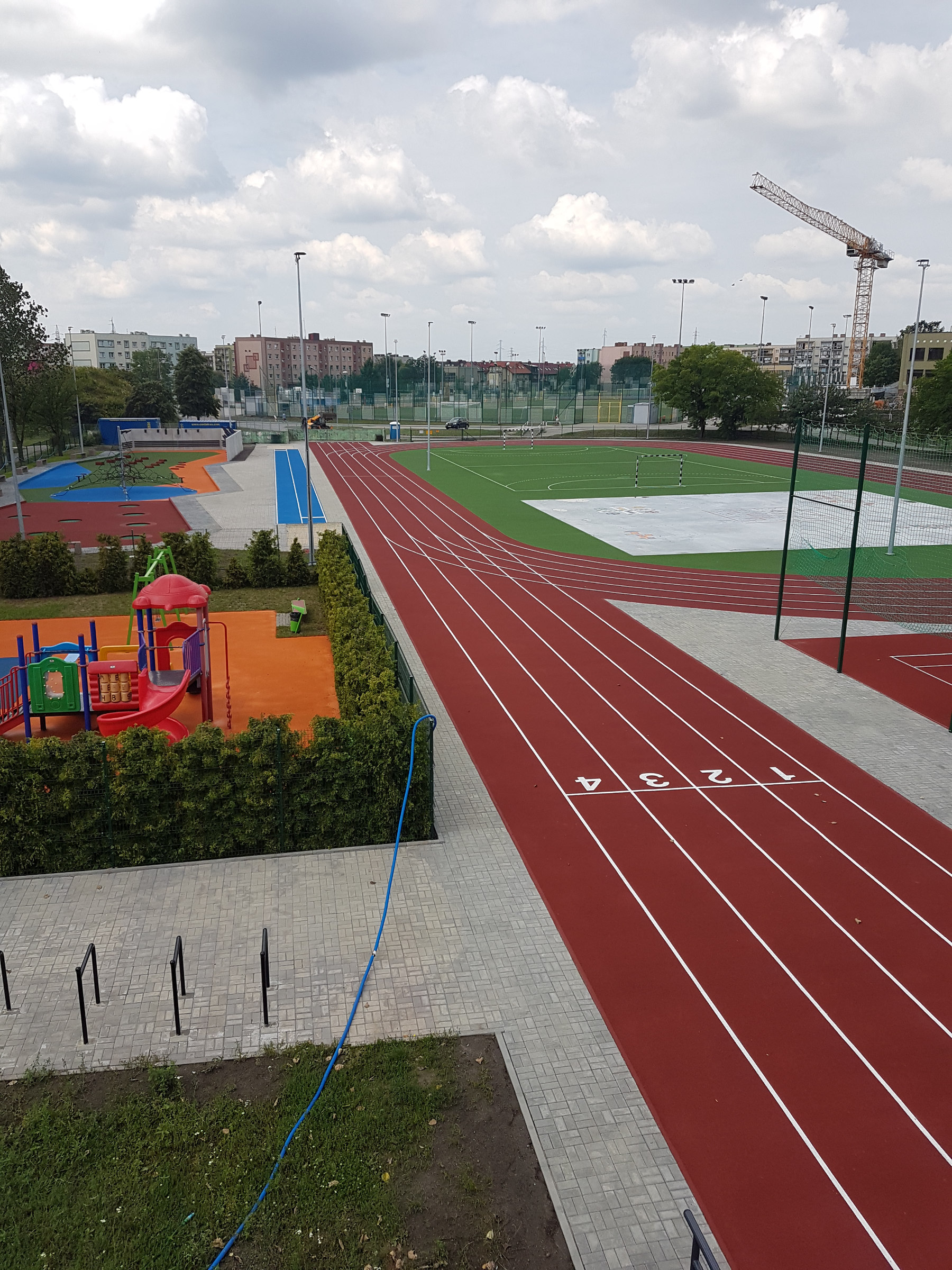Kompleks lekkoatletyczny w Knurowie